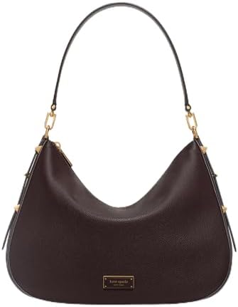 kate spade new york Knott Pebbled Leather Shoulder Bag, Black